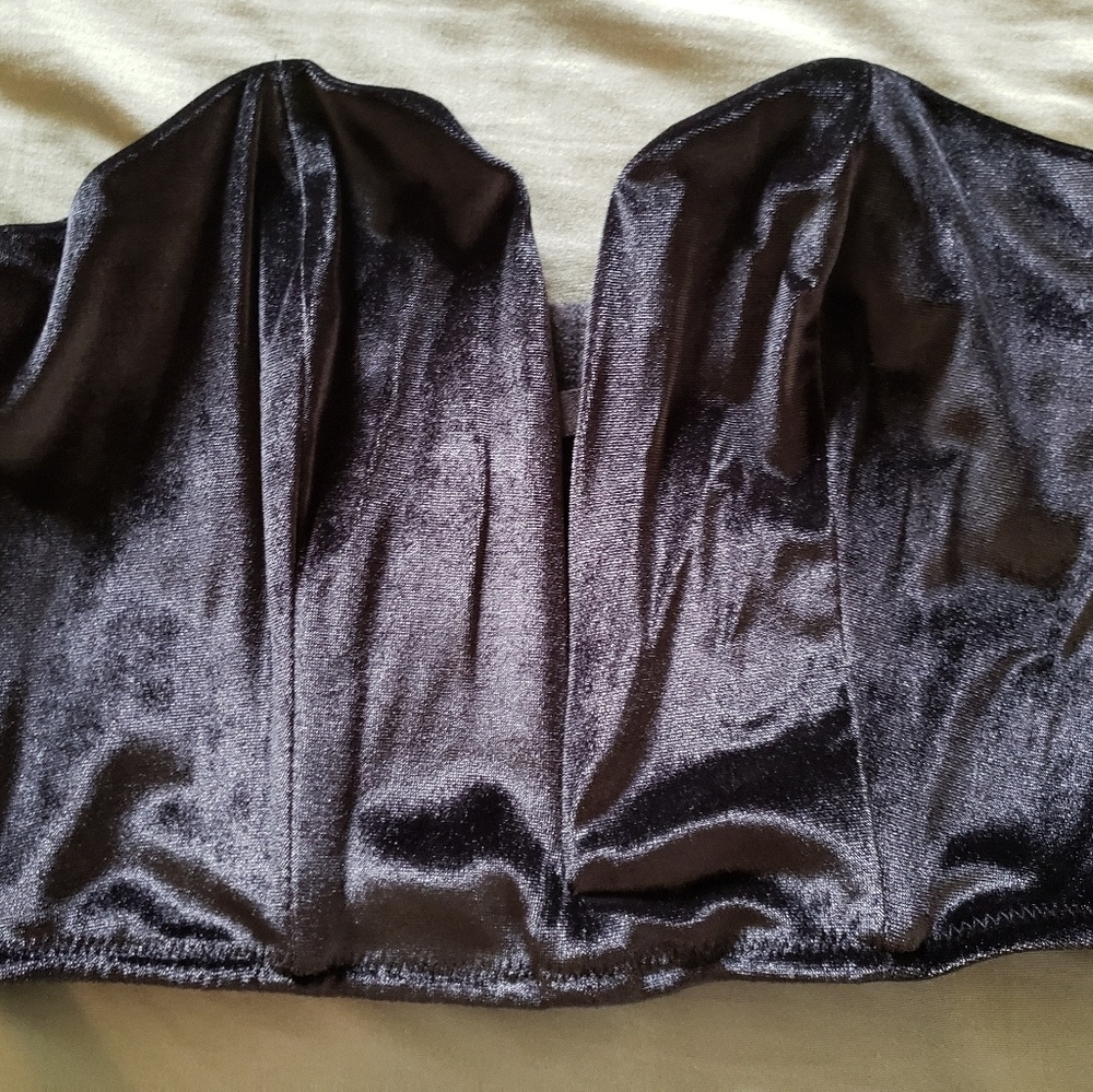Victoria Secret Dream Angel Velvet bustier